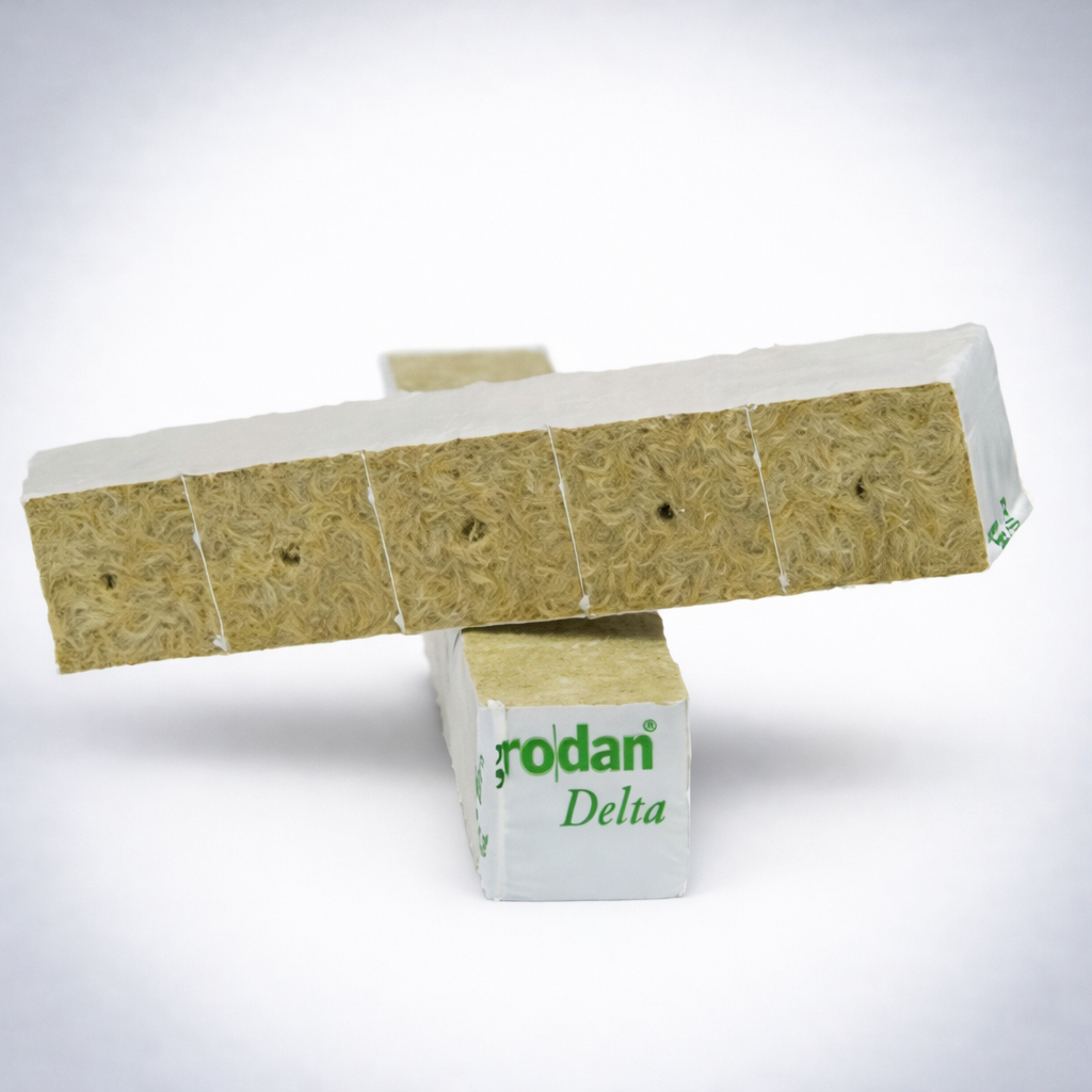 Grodan Rockwool - Kivivillakuutio 40×40×40 mm