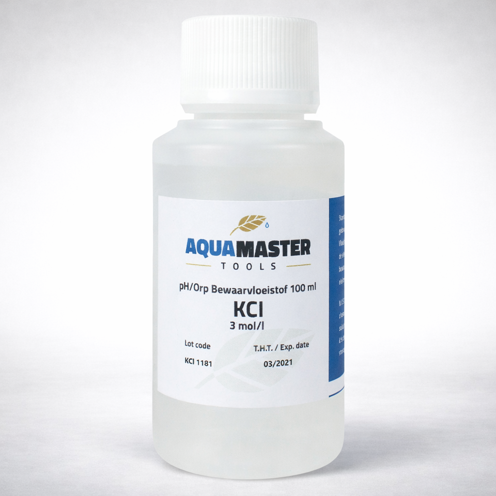 Aquamaster KCl säilytysliuos 100 ml – elektrodien säilytykseen