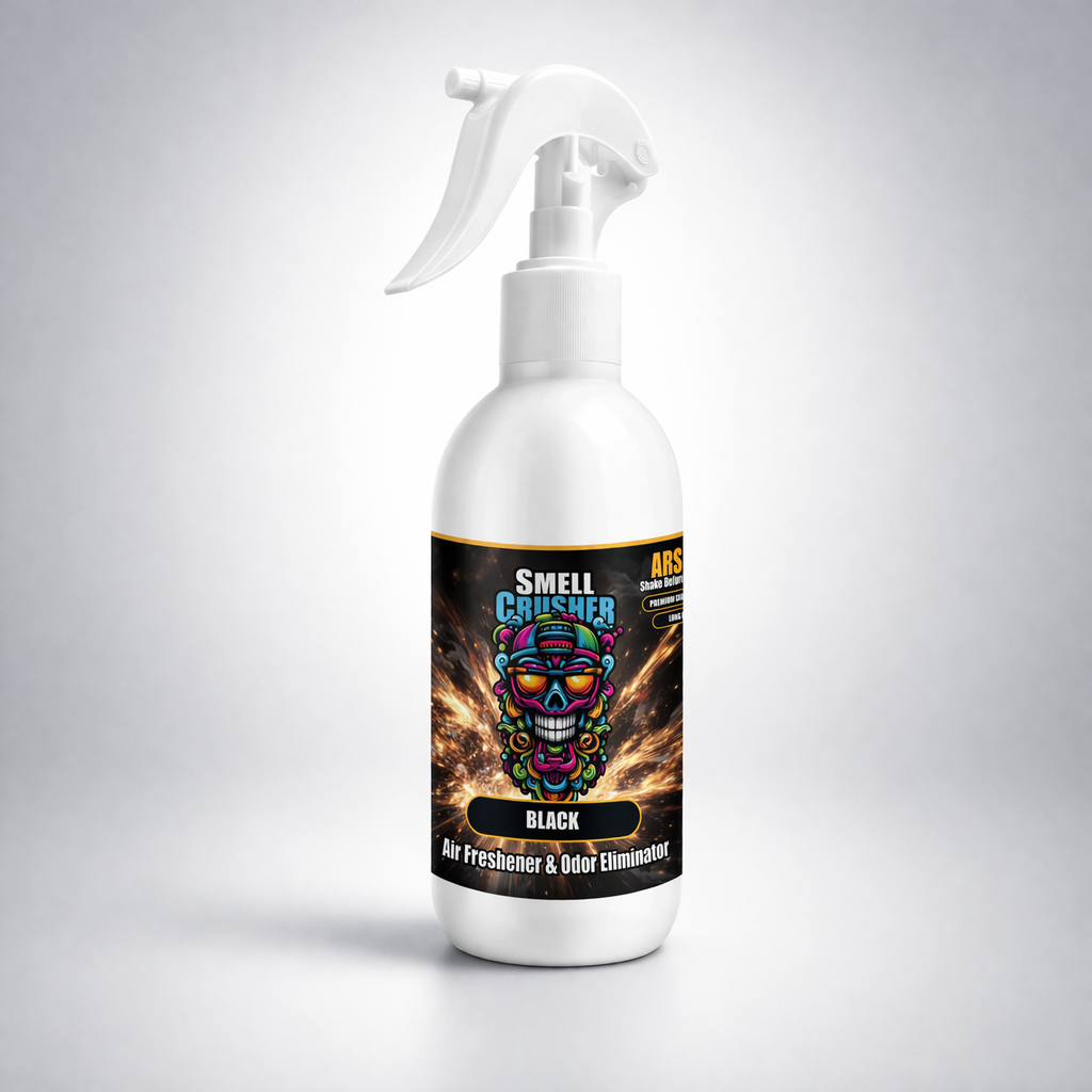 Smell Crusher Hajunpoistosuihke 250 ml Black – ilmanraikastin
