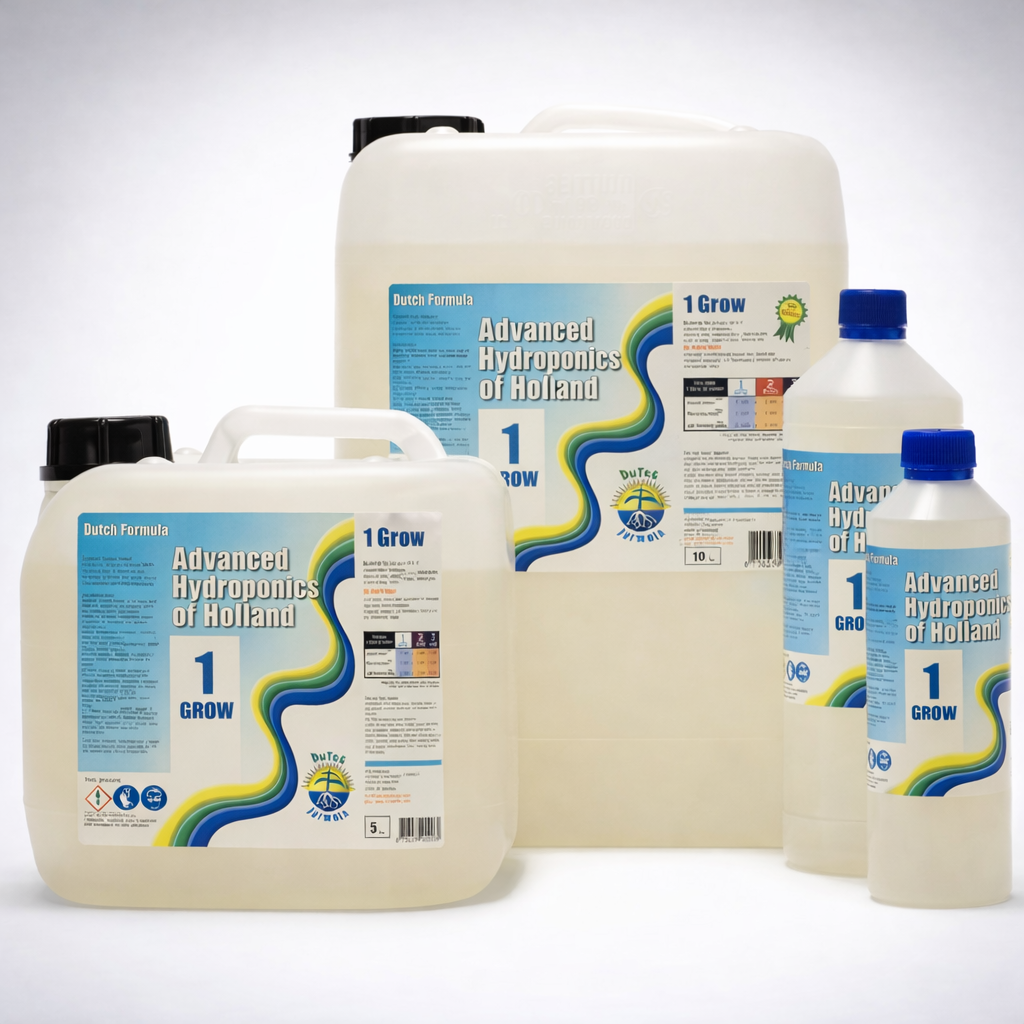 Advanced Hydroponics Dutch Formula Grow – 3-osainen lannoitesarja