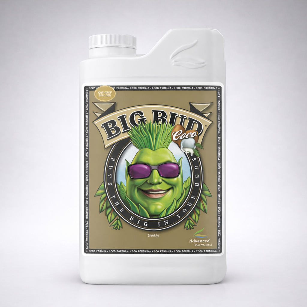 Advanced Nutrients Big Bud® Coco – kukintavaiheen lisäravinne kookoskuitukasvatukseen