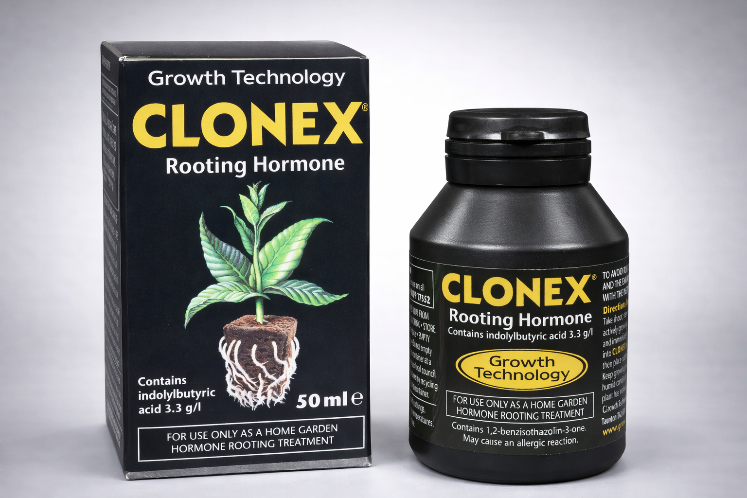 Clonex Juurrutusgeeli 50 ml – pistokkaiden juurrutukseen