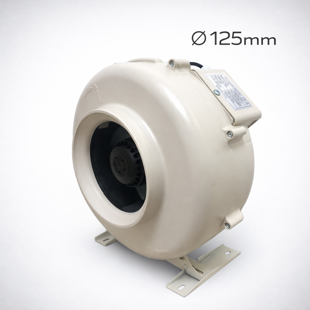 Platinum Kanavapuhallin 125 mm – 410 m³/h.
