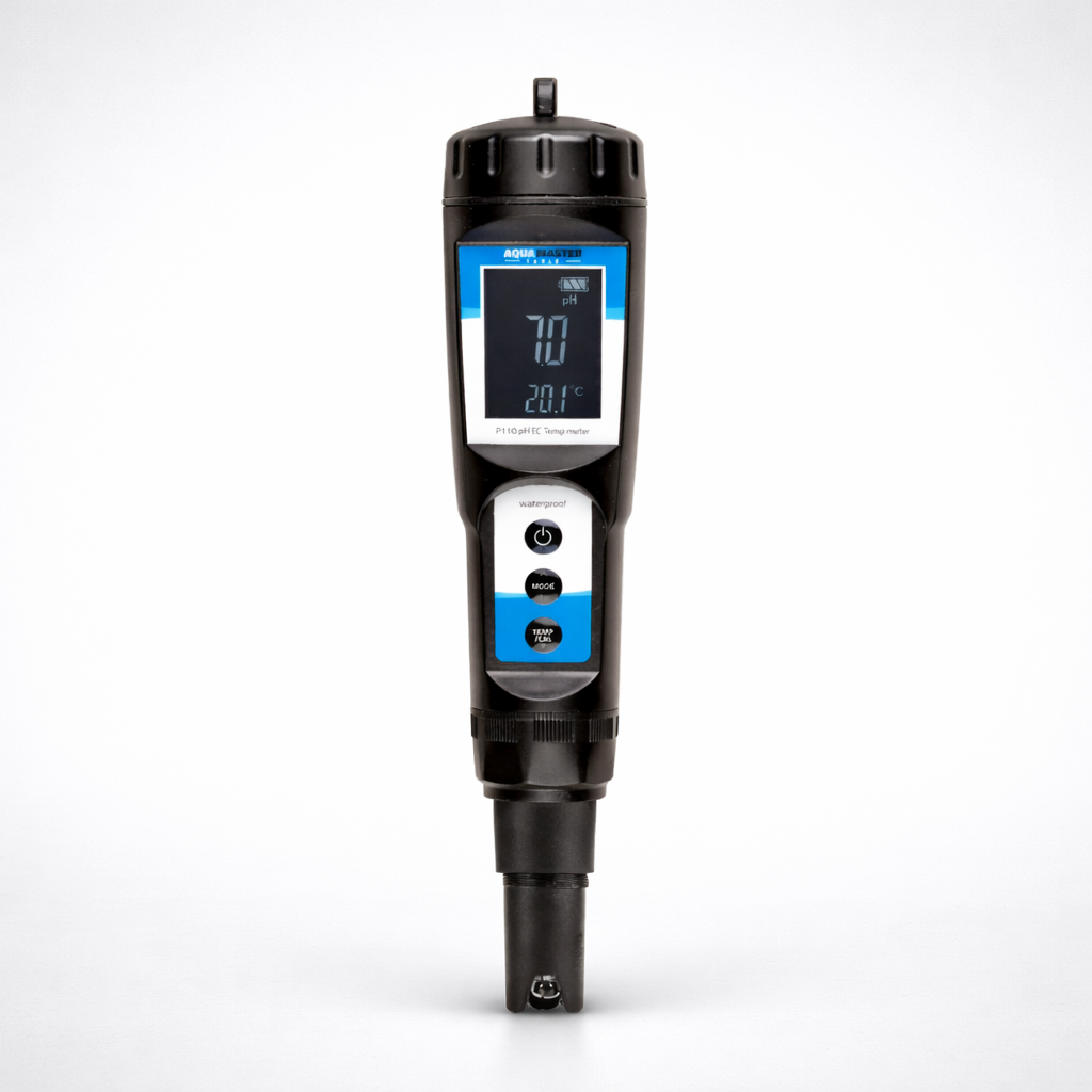 Aquamaster Combo Pen P110 Pro2 – pH, EC ja lämpömittari