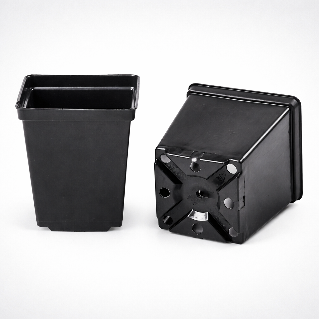 Neliöruukku 0,5 L –  9 x 9 x 10 cm